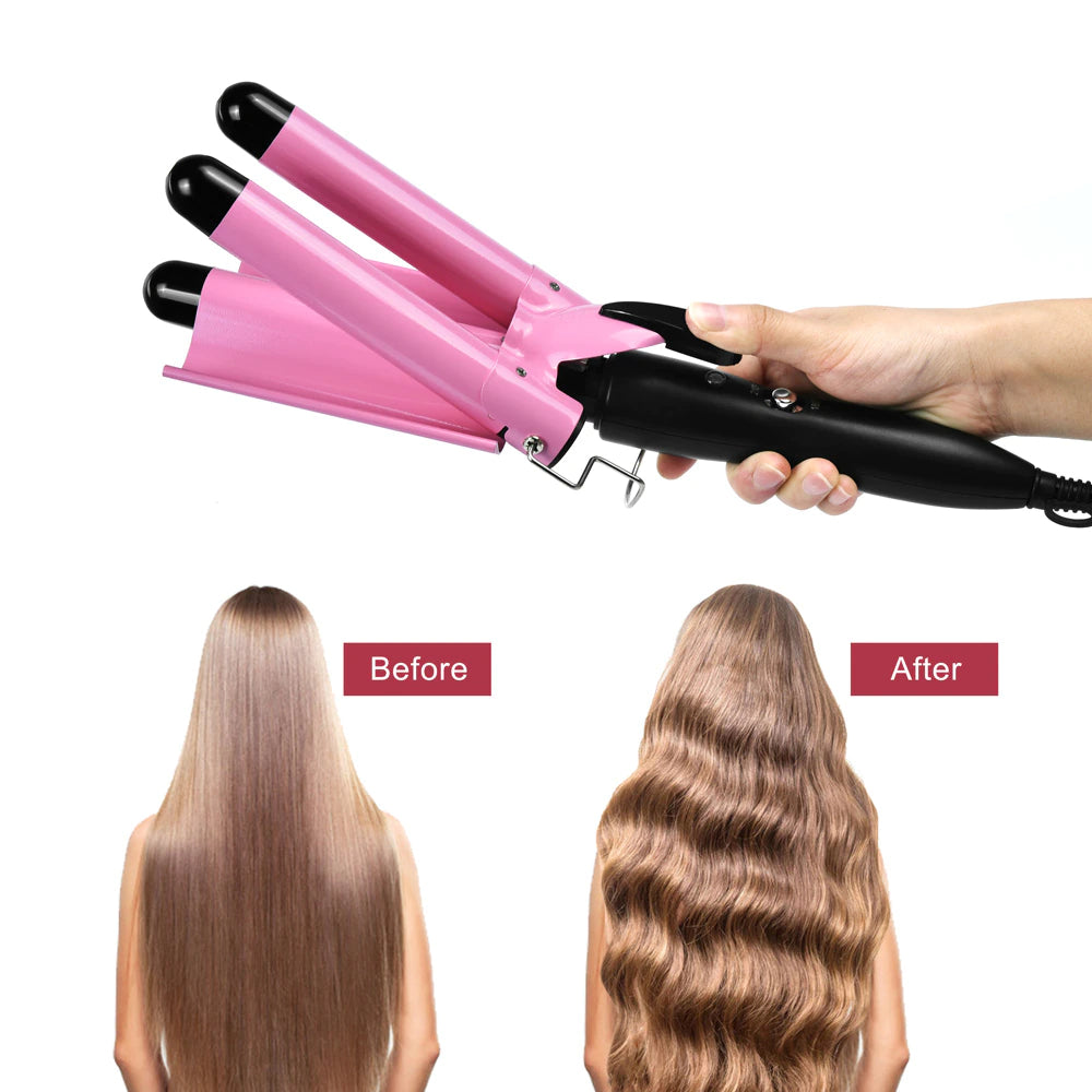 Barrels Hair Curling Iron