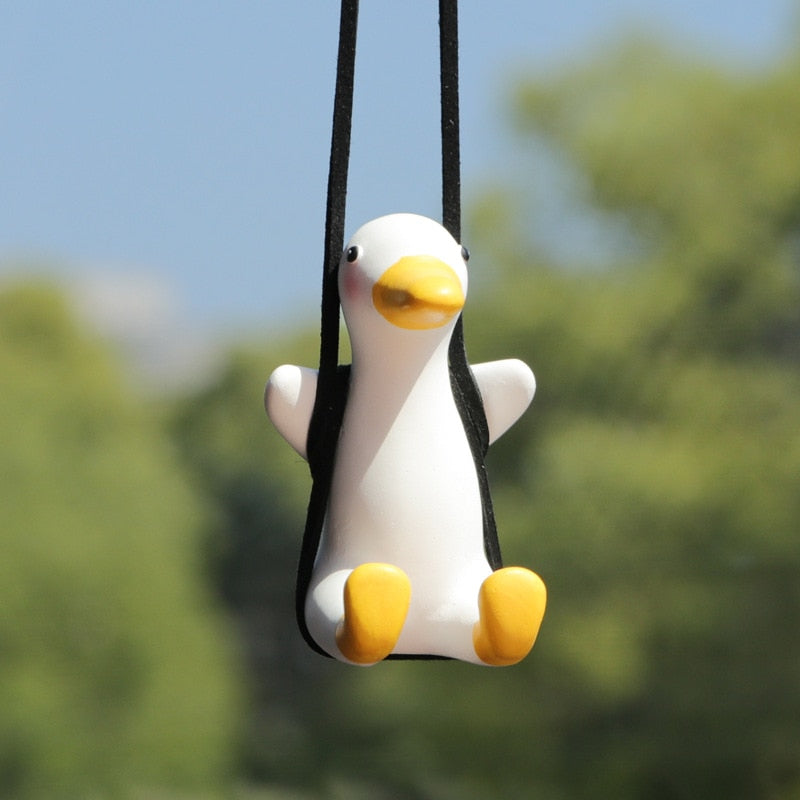 Pendentif voiture petit canard