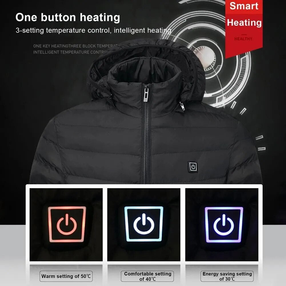 Veste d'hiver chauffante ThermoMax