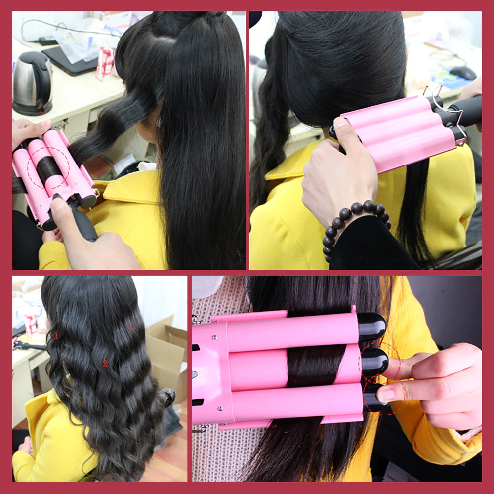 Barrels Hair Curling Iron