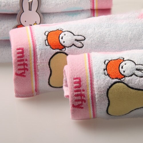 Serviette en coton mignonne Miffy