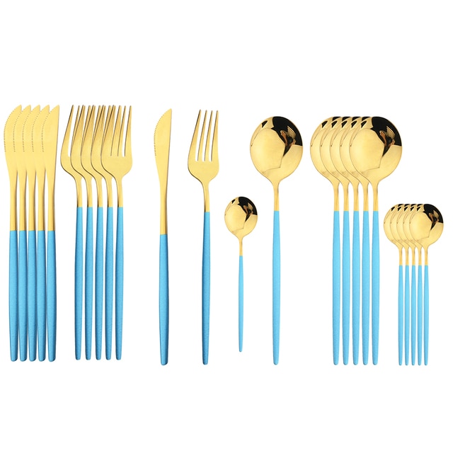 Stainless Steel Cutlery Set 24Pcs