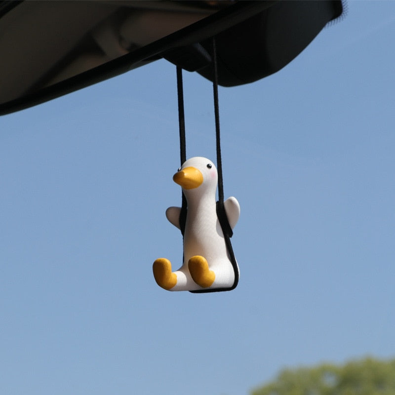 Pendentif voiture petit canard