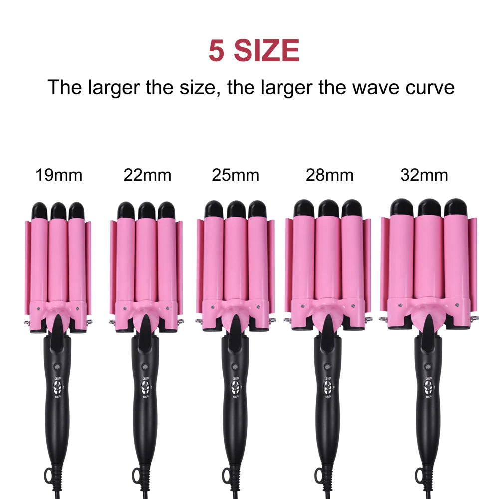 Barrels Hair Curling Iron