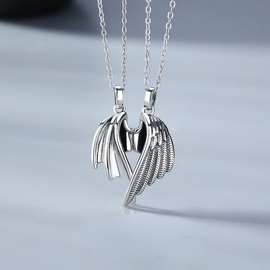 Collier Paire d'Ailes Amoureux